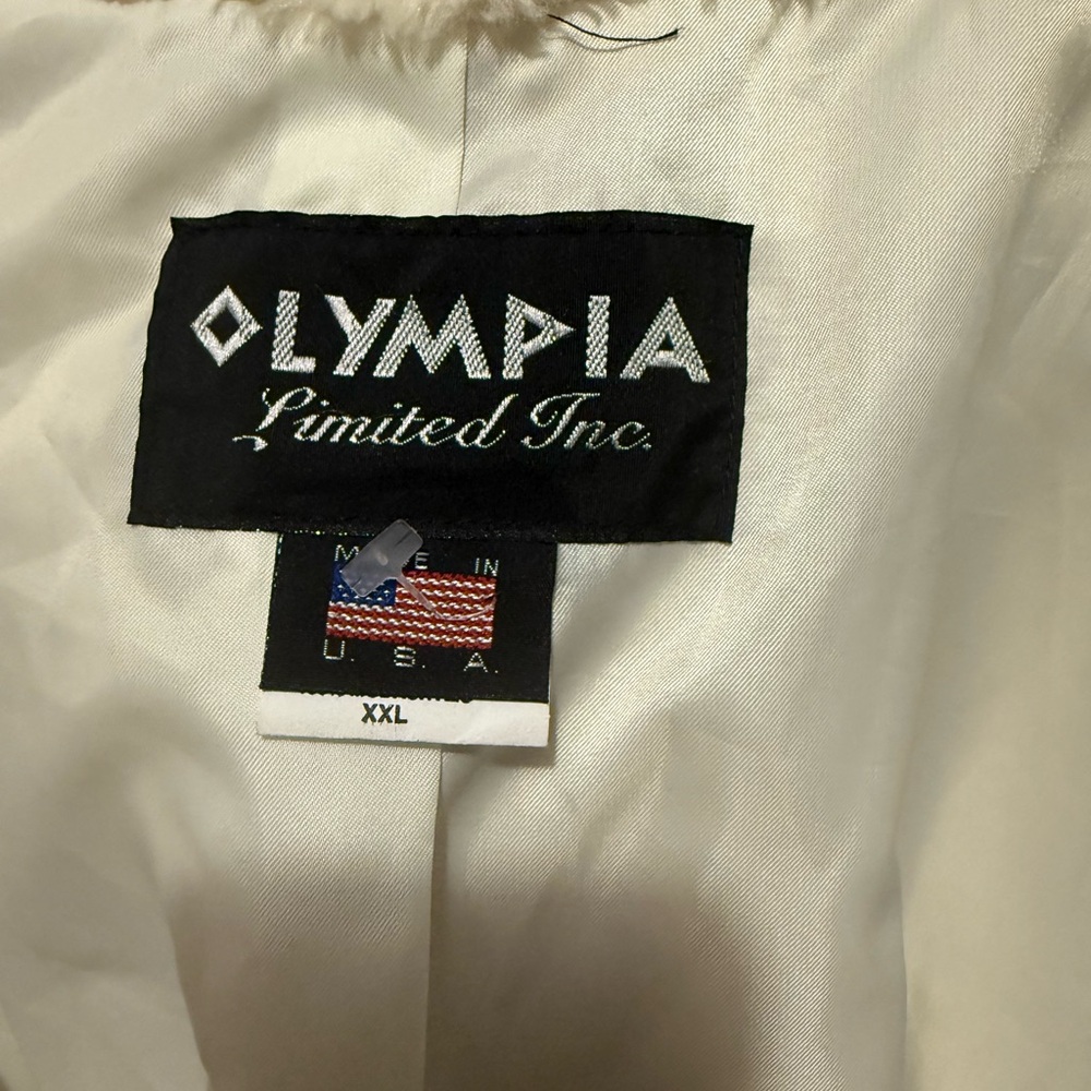 Vintage olympia faux fur coat - Picture 2 of 6